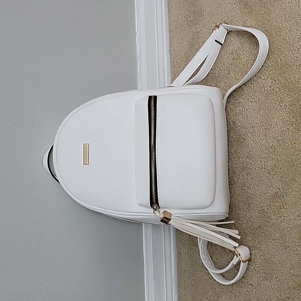 Aldo White Backpack